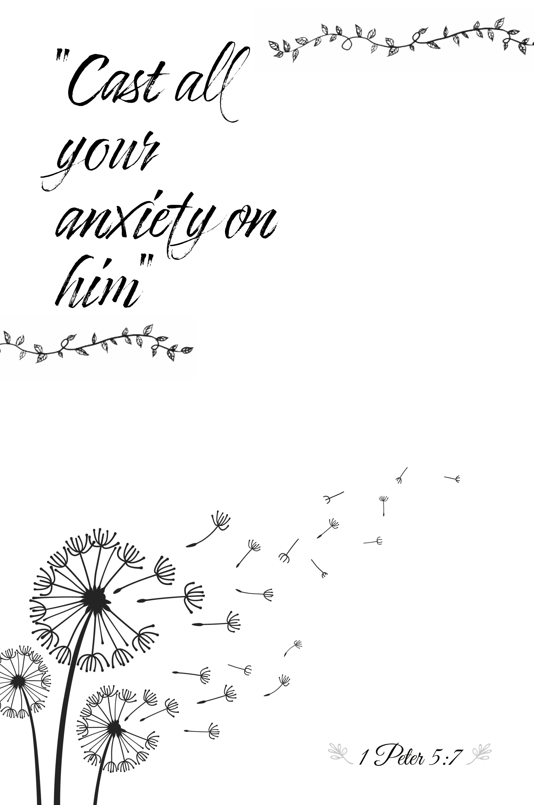 Cast Your Anxiety
